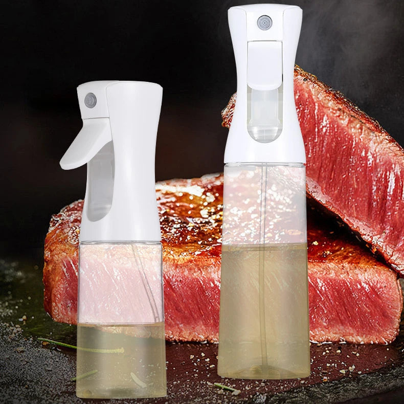 Bouteille de pulvérisation d'huile d'olive pour barbecue, pulvérisateur d'huile d'olive en plastique, bouteille vide, bouteille de vinaigre ou brosse à huile, 200/300/500ml