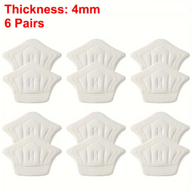 COSYLE Coussinets de Talon Mousse Mémoire Autocollants — Anti-Usure, Lot de 3 ou 6 Paires