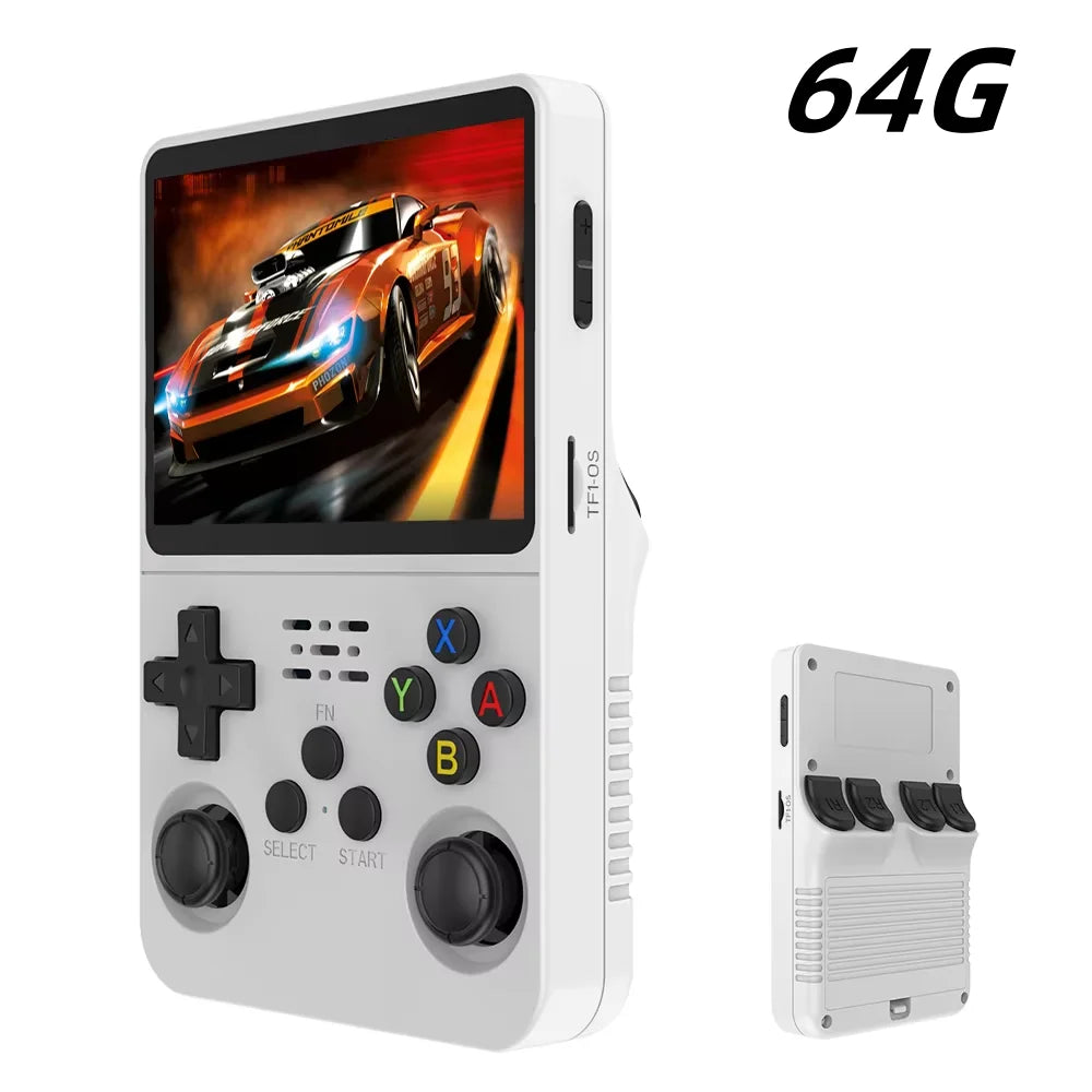 ARKOS - Consola de juegos portátil retro R36S 100 % original, IPS de 3,5 pulgadas, más de 15 000 juegos, reproductor de bolsillo portátil Linux, regalos de regreso a clases