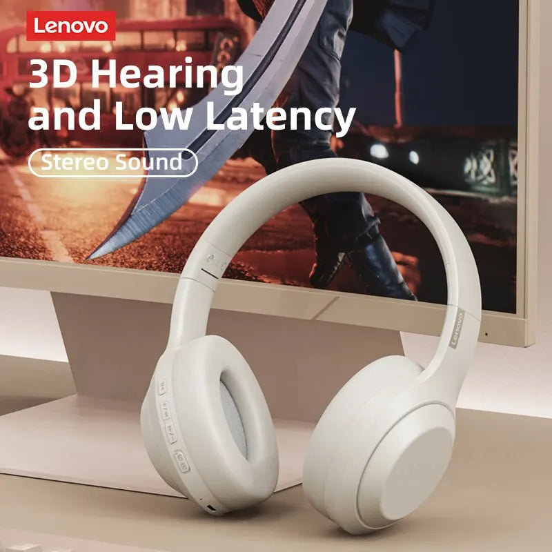 Auriculares estéreo Bluetooth Lenovo Thinkplus TH10 TWS Auriculares de música con micrófono para móvil iPhone Samsung Android iOS