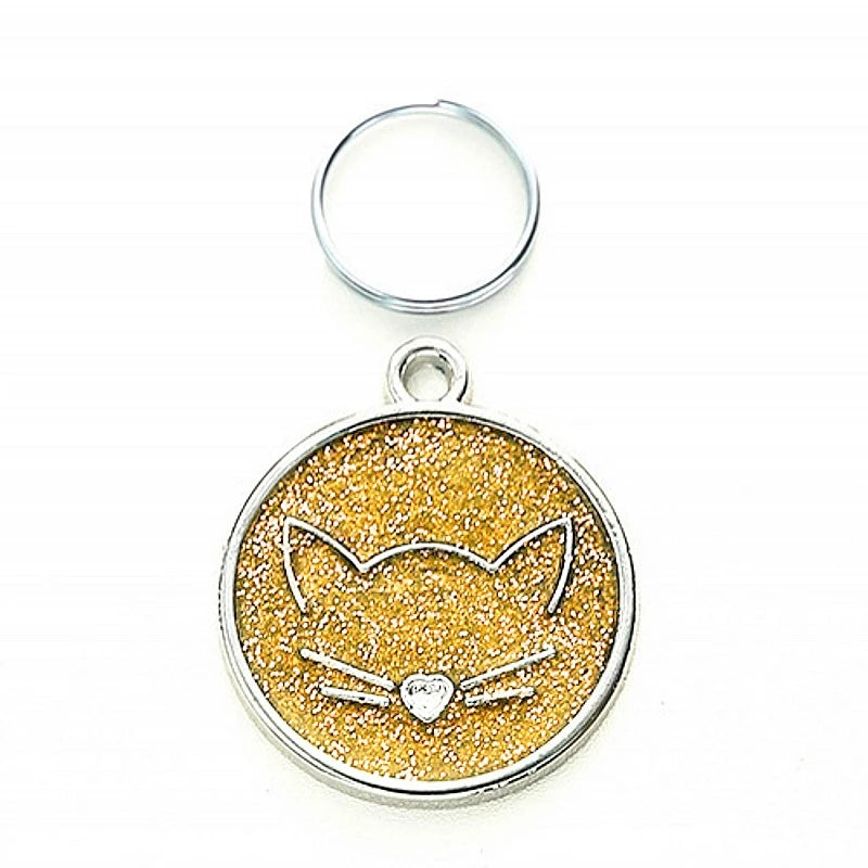 Placa de identificación personalizada para perro, etiquetas de identificación personalizadas de pata de cachorro, grabado de nombre gratis, colgante antipérdida, etiquetas para gatos, accesorios para perros y mascotas