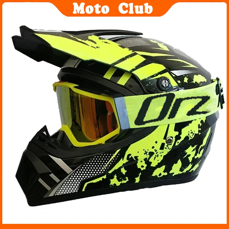 Professional Motorcycle Helmet Motocross Off-Road Protective Helmet Children's Off-Road Helmet Capacete De Motocicleta Goggles Gifts