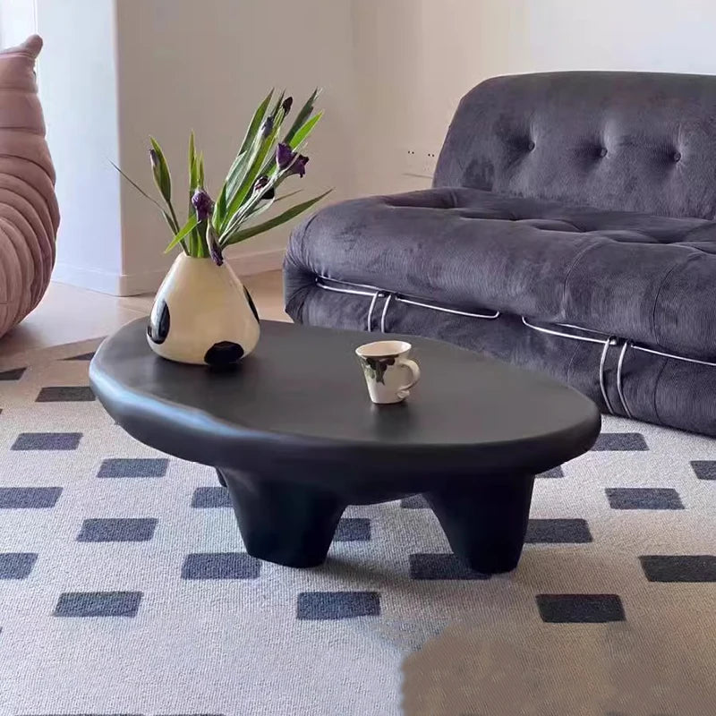Minimalist Wabi Sabi Coffee Tables, Aesthetic, Luxury, Modern, Italian Glamour, Low Home Furniture