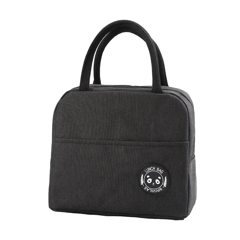 Ionic Aluminum Insulated Lunch Bags, New Ice Storage Pack, Portable Waterproof Picnic Box for Students