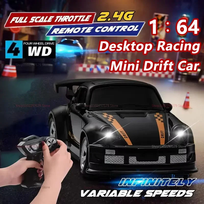 Voiture RC dérive 4WD 2,4GHz — télécommandée, jouet enfant