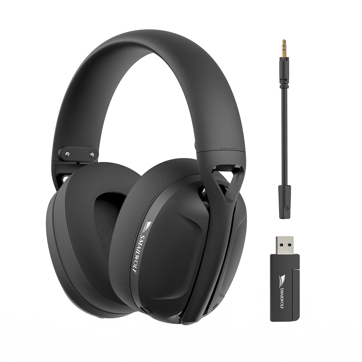 Casque gaming Bluetooth sans fil / filaire 3 modes — léger, avec microphone, ordinateur portable