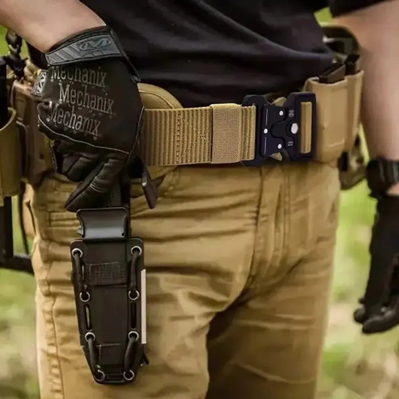 Cinturón multifuncional para hombre, lona de alta calidad para nailon, cinturón de lujo para hombre, jeans deportivos para mujer