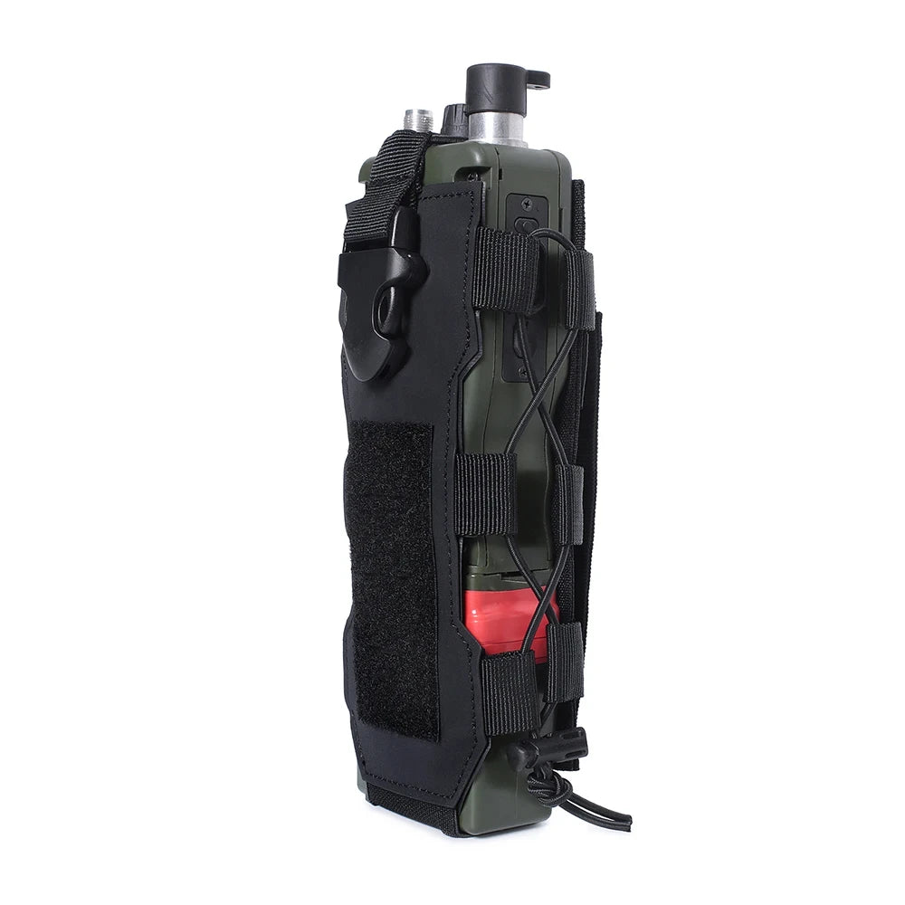 DIZETION Sports de plein air Molle bouteille d'eau pochette Radio cantine couverture étui taille Pack chasse randonnée voyage bouilloire support sacs