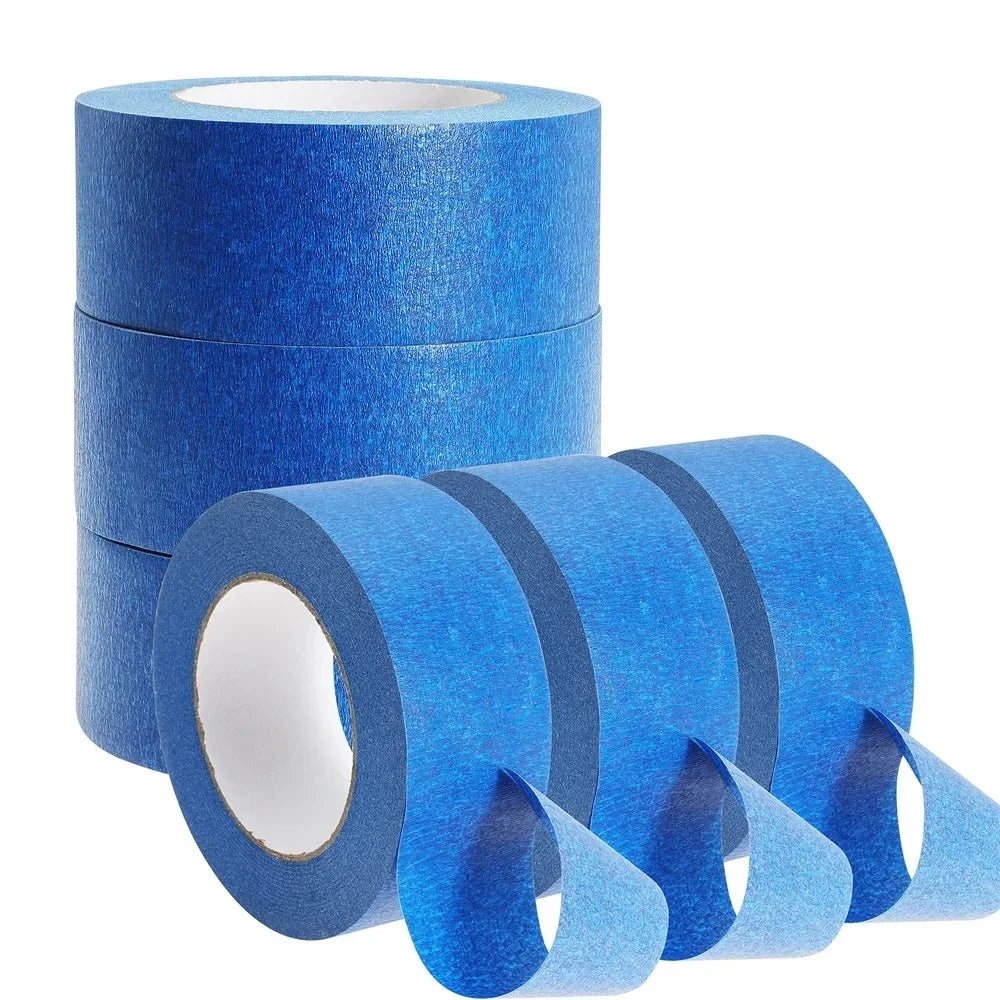 3 Rolls/Set Multi-Surface Painting Tape Easy Release Masking Tape Paint Safety Wall Painting Craft Art Home Construction 20m/Roll