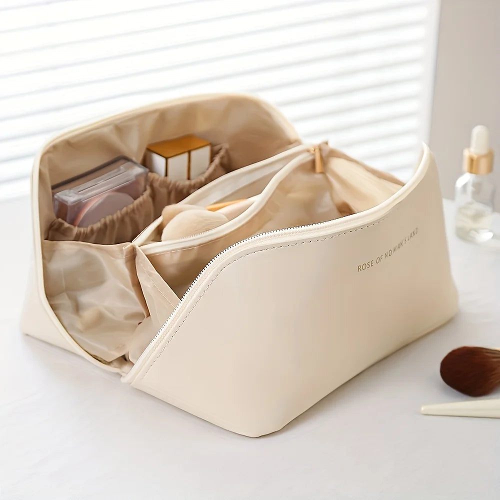 Luxury Makeup Bag for Women, Toiletry Bag, Cosmetic Bag, Powder Storage Box, Travel Zippered Cosmetic Pouch