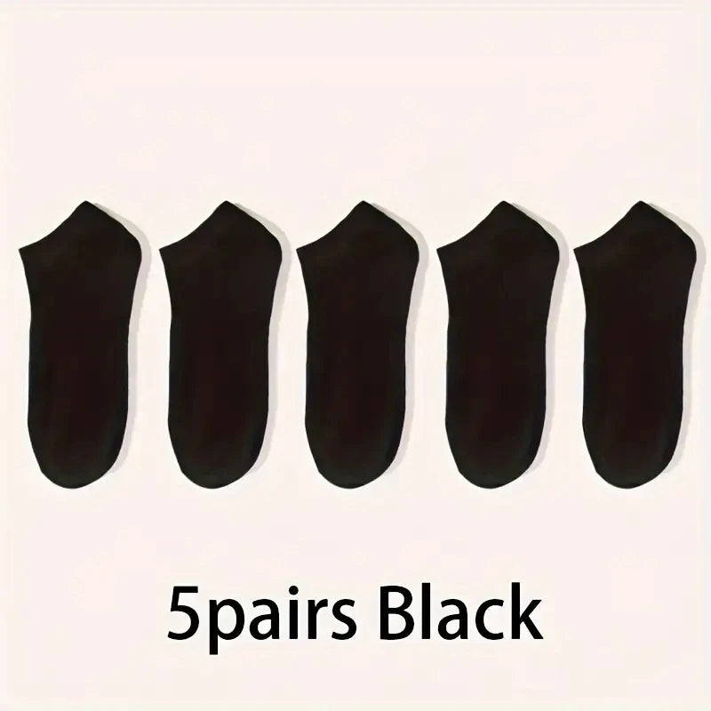 Unisex, breathable, lightweight, comfortable, rinse socks, suitable for everyone, ideal for sports, 03/Wear, pack of 5/10