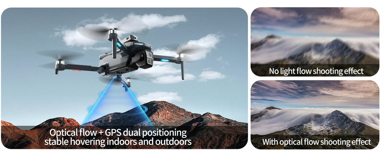 Dron GPS Lenovo NEW XT606 8K HD profesional con doble cámara, WIFI 5G FPV, evitación de obstáculos, cuadricóptero RC sin escobillas, juguete dron