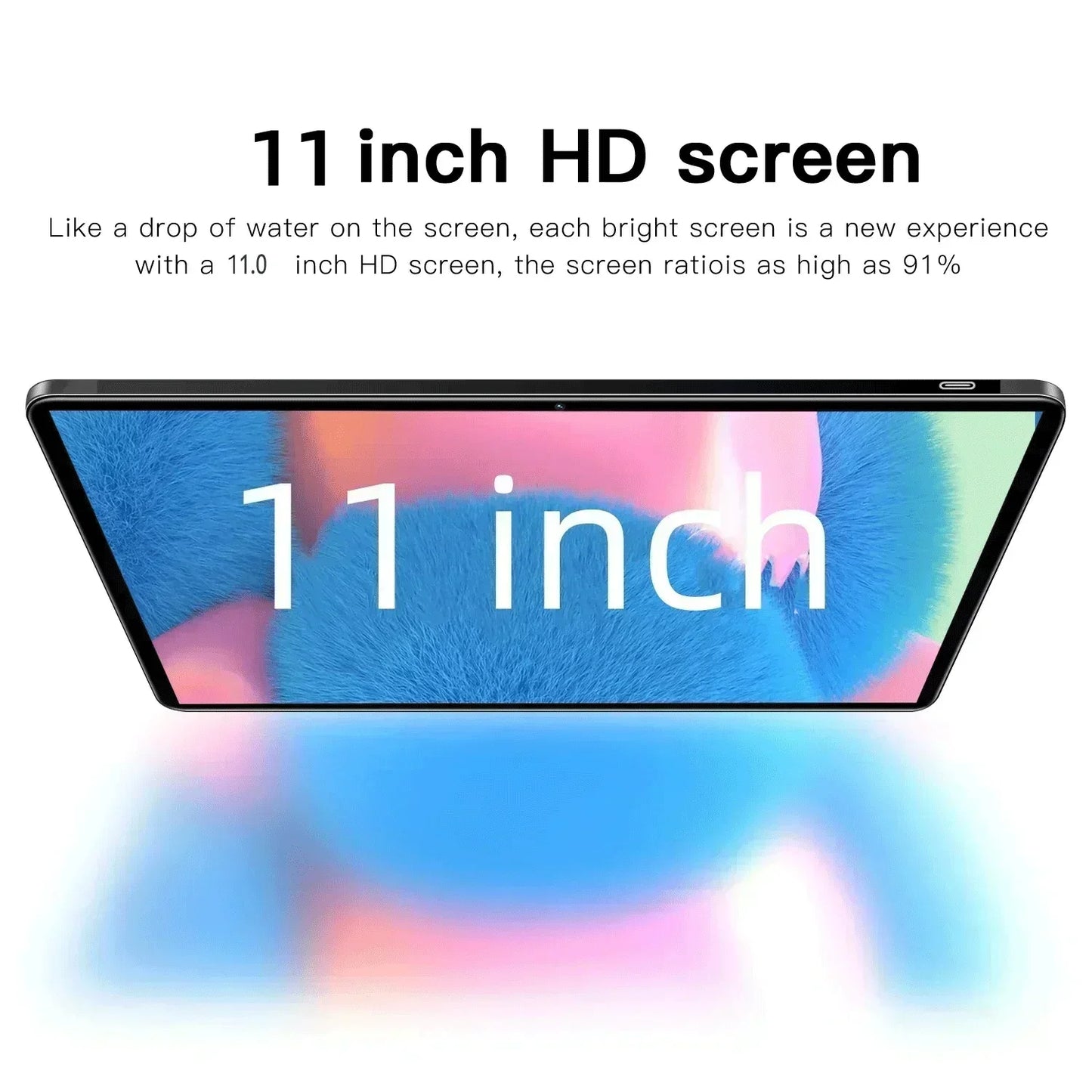 Tablette Android 16 11 pouces 2026 — 24 Go RAM, 2 To ROM, appel téléphonique, double SIM, 5G, WiFi, mini tab