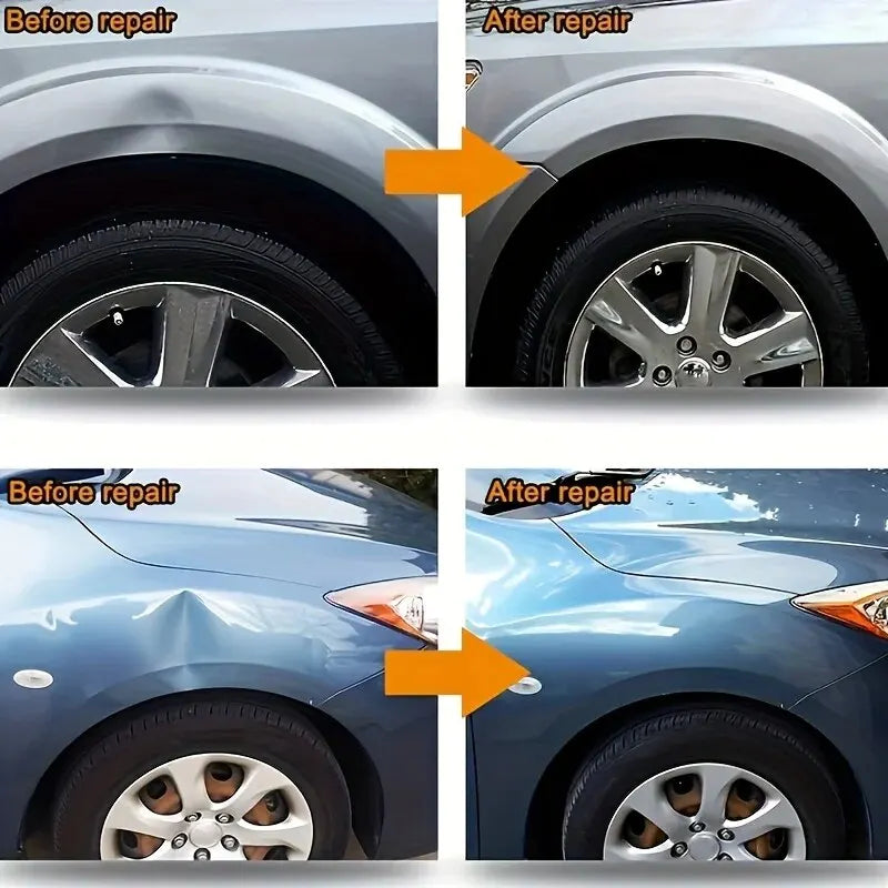 Herramienta de reparación de abolladuras sin pintura para coche, chapa metálica mecánica, piezas de carrocería de automóvil, kit de botella, kit de herramientas manuales