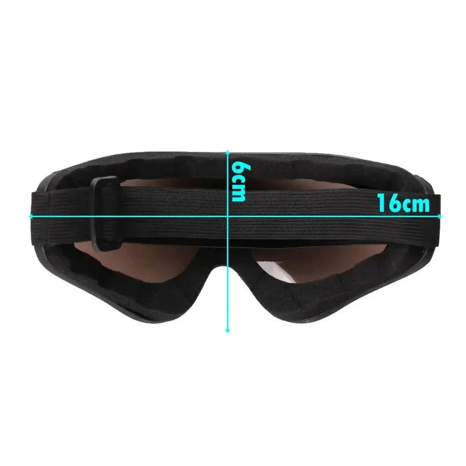 Lunettes de Cyclisme & Motocross — Masque Sport, Ski, Protection UV, Coupe-Vent, Unisexe