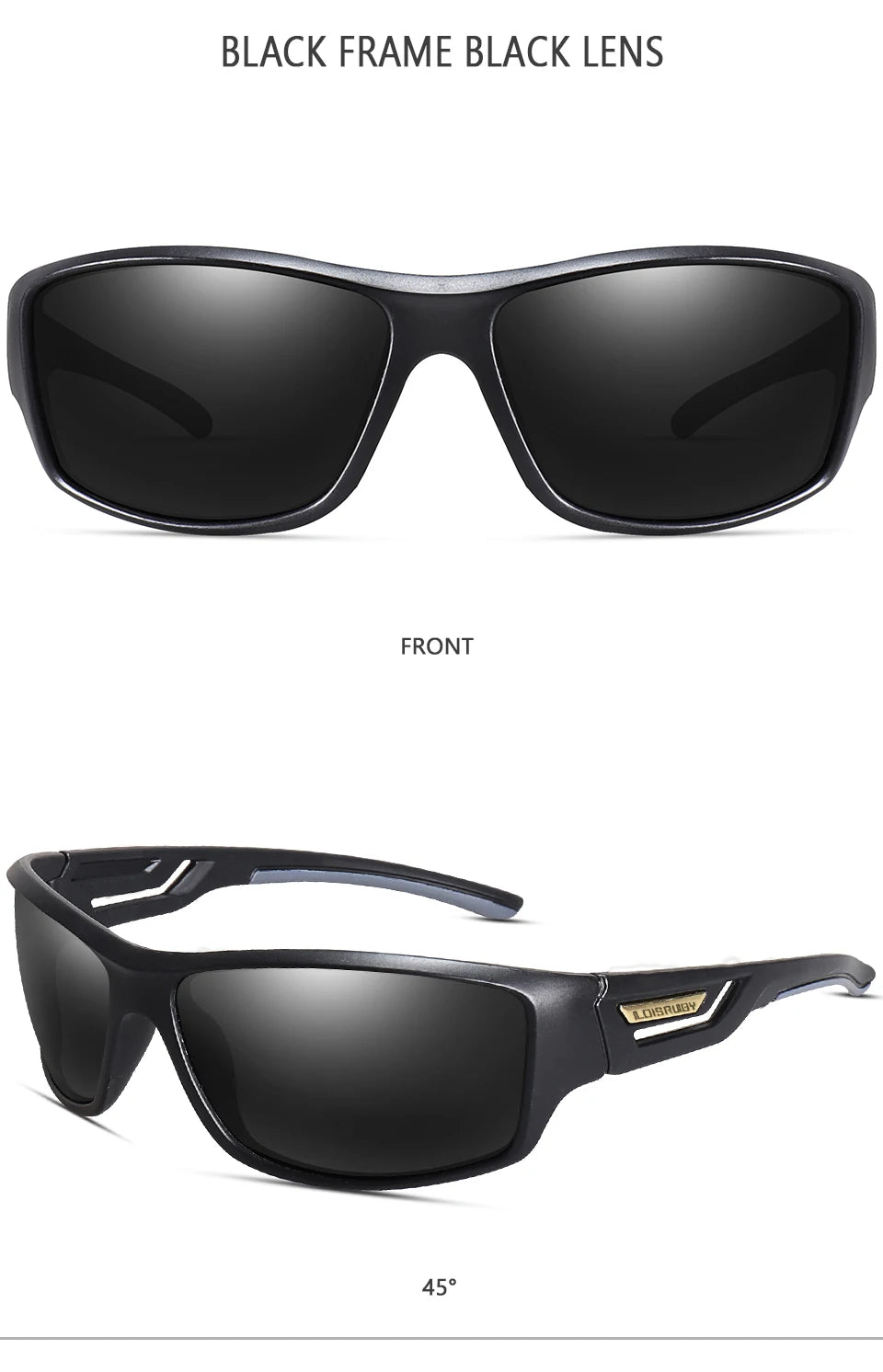 Lunettes de pêche polarisées camouflage — conduite, sports de plein air, cyclisme, course, UV400