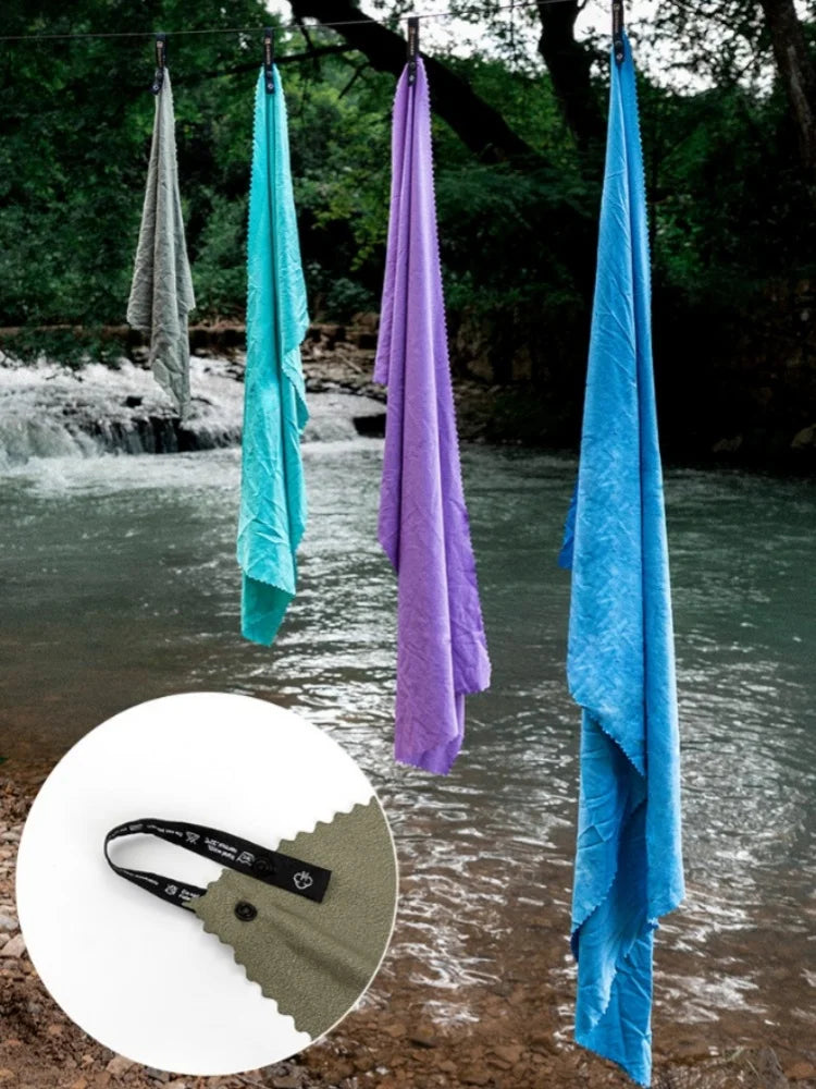 HIKEMAN – serviette d'extérieur à séchage rapide, Portable, pour Camping, randonnée, sport, salle de sport