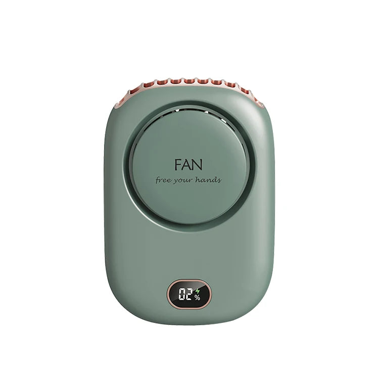 Ventilateur de cou portable Mini ventilateur de taille sans lame USB rechargeable Ventilateur de refroidissement sportif pour les sports de plein air et les voyages