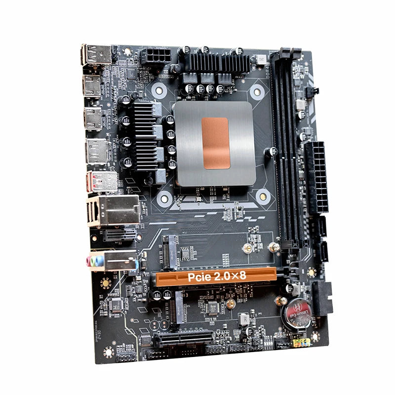 Carte mère pour ordinateur de jeu, bricolage, avec processeur intégré, Kit d'intervalle 13ème cœur, Q1J1 ES 0000 8C12T DDR4 RAM LGA115X, ordinateur de bureau