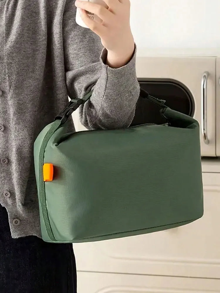 Bolsa de almuerzo con aislamiento, loncheras aisladas a prueba de fugas, bolsas reutilizables de gran capacidad para el trabajo, los viajes