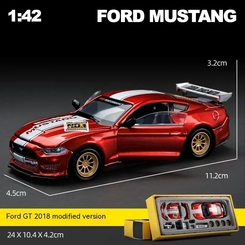 Modèle voiture alliage 1:43 muscle car personnalisable — collection, amateurs, cadeau