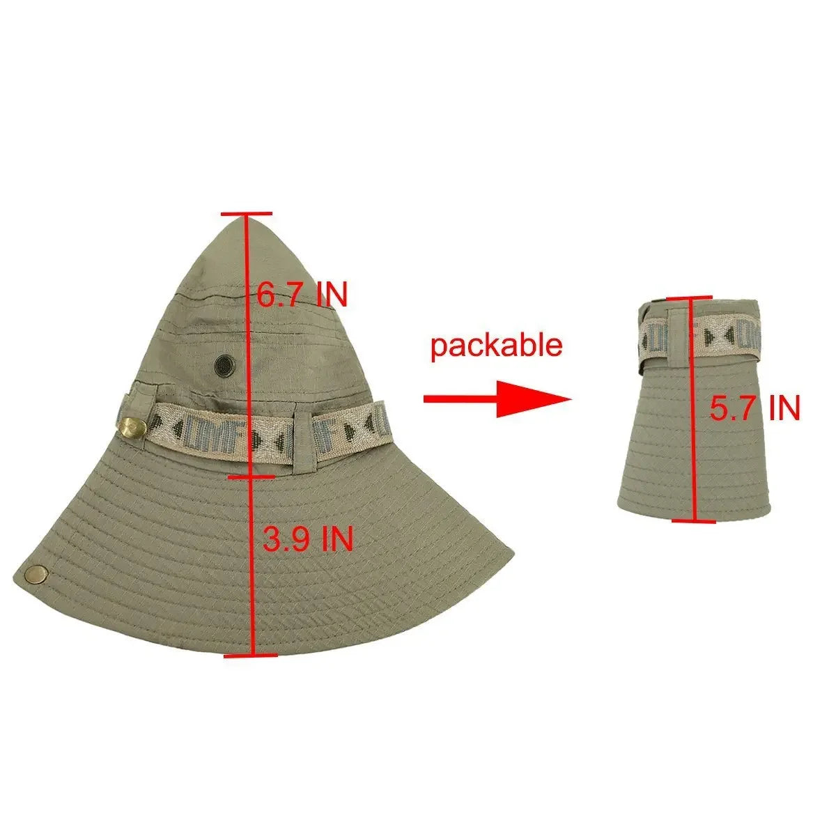 Chapeau Seau Été Protection UV — Pêche, Chasse, Randonnée & Plage Homme Femme
