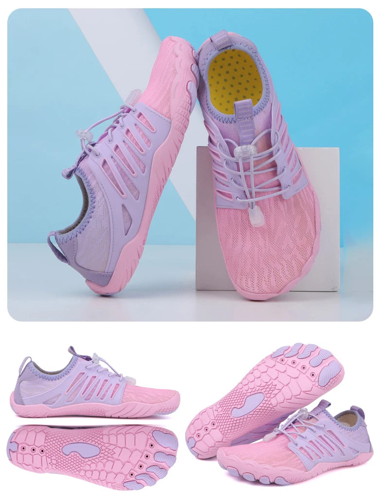 Chaussures d'eau de plage pour hommes et femmes, nu-pieds, natation dans la mer, sports aquatiques