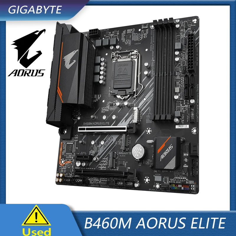 Gigabyte B460M AORUS ELITE carte mère B460 LGA 1200 DDR4 prise en charge de la carte mère Core 10e génération