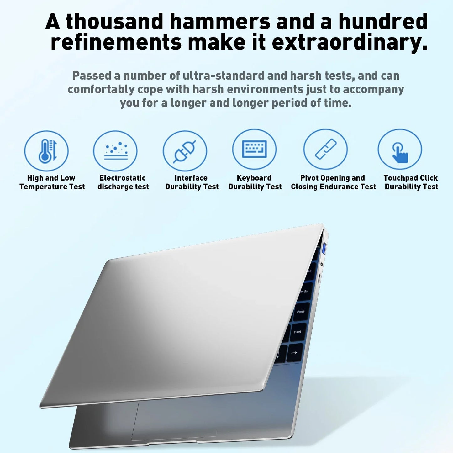 LENO 14.1" Ultra Thin Laptop Windows 11 16GB RAM 2TB SSD Intel N3700 Gaming Laptop 1920*1080 Display Office Study PC