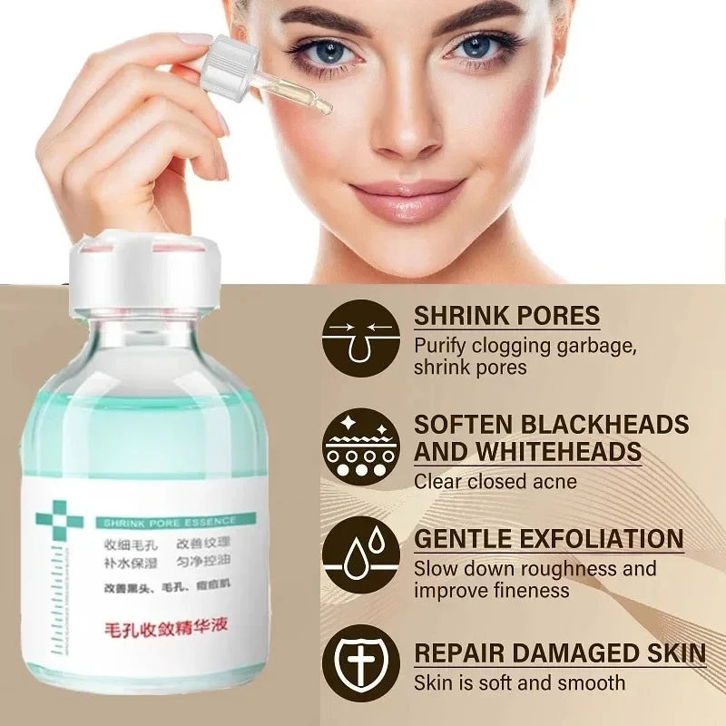 Essence Réparation Pores — Acide Hyaluronique, Hydratant & Nourrissant Visage