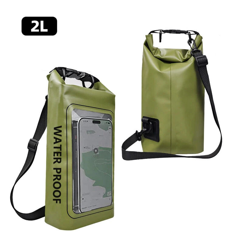 2L 5L sac sec sac de natation écran tactile extérieur étanche Kayak sac de rangement Trekking dérive Rafting surf canotage sac à dos