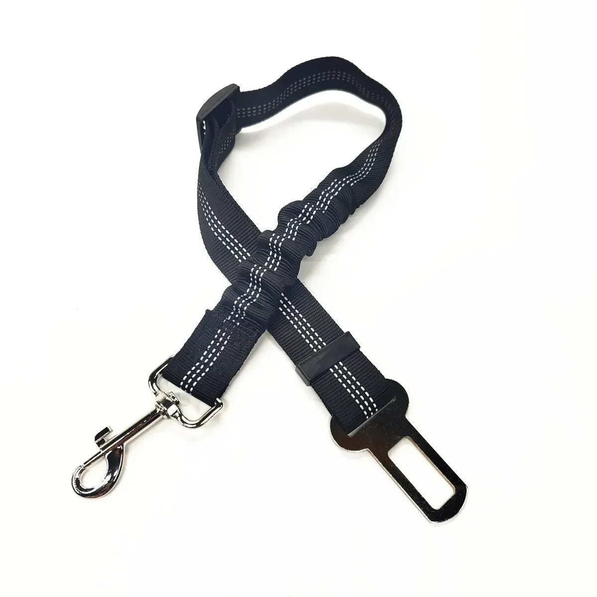 Cinturón de seguridad ajustable para mascotas, gatos, perros, asiento de seguridad para mascotas, vehículo, arnés para perros, Clip de plomo, palanca de seguridad, tracción, collares para perros, accesorios para c