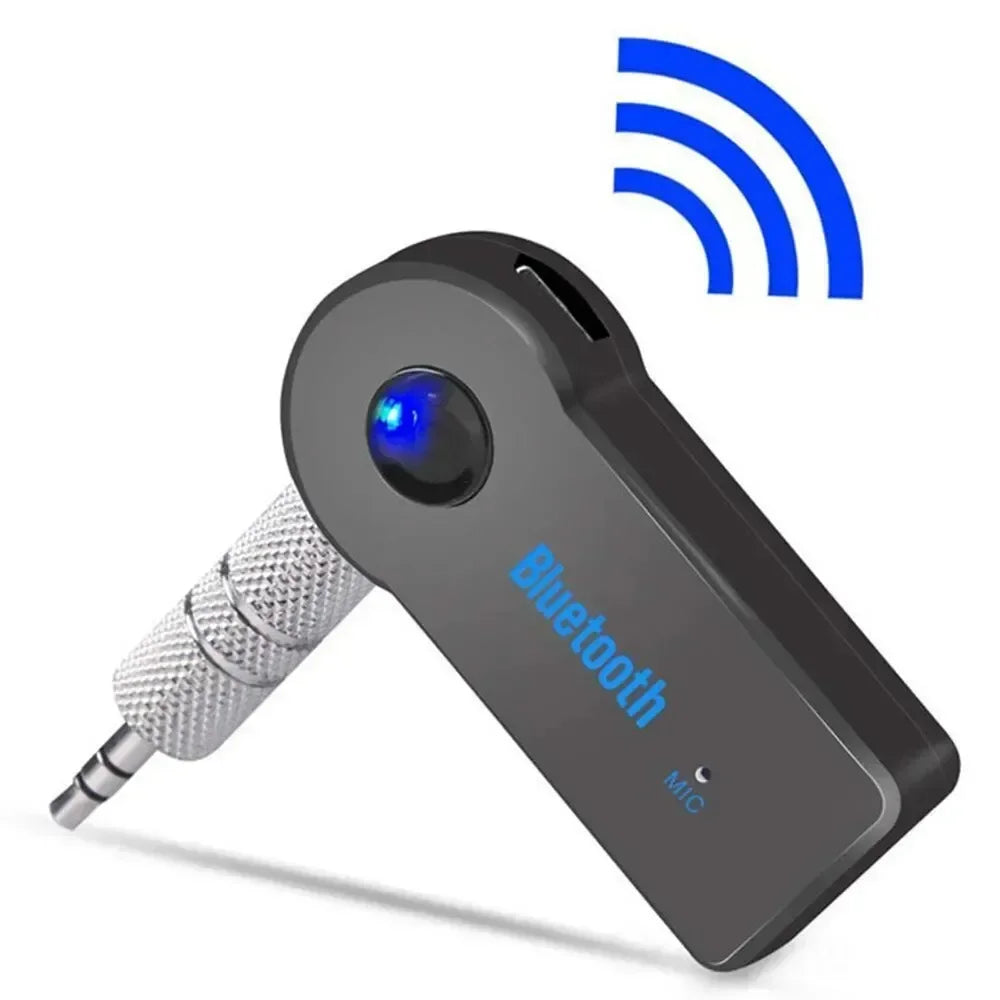 Adaptador receptor de Audio inalámbrico para coche, 3.5mm, Bluetooth 5.0, para coche, MP3, FM, transmisor de música, P2, llamada musical, adaptador Bluetooth