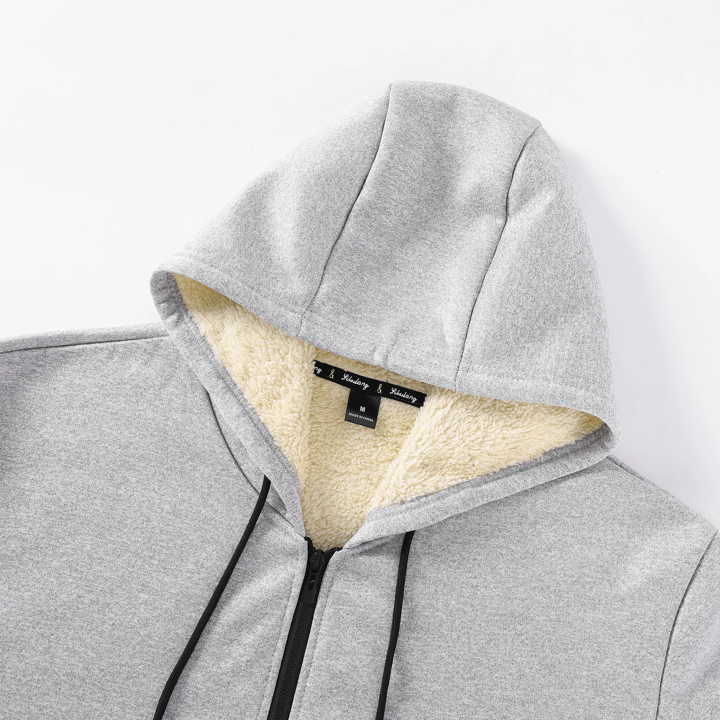 Veste polaire d'hiver pour hommes, veste en laine épaisse décontractée, sweat à capuche chaud avec fermeture éclair, Cardigan de sport à manches longues, manteau à capuche