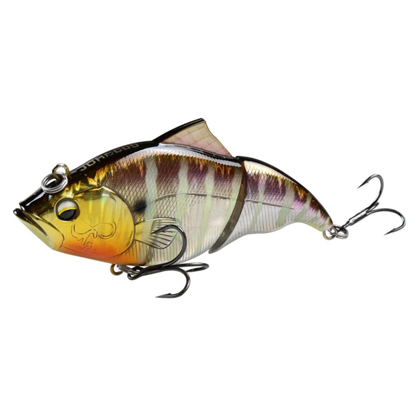 JOHNCOO 115mm coulant VIB leurre de pêche sans lèvres manivelle artificielle flottant dur appât brochet bar matériel de pêche