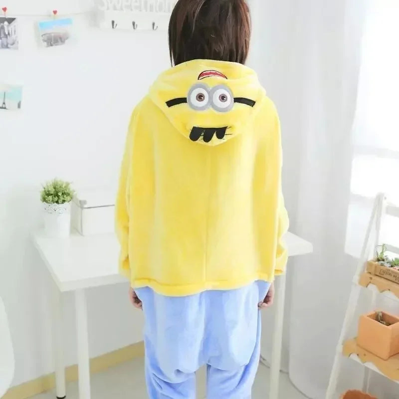 Pyjama pour enfants — hiver, flanelle, Kawaii, Halloween, personnage animé