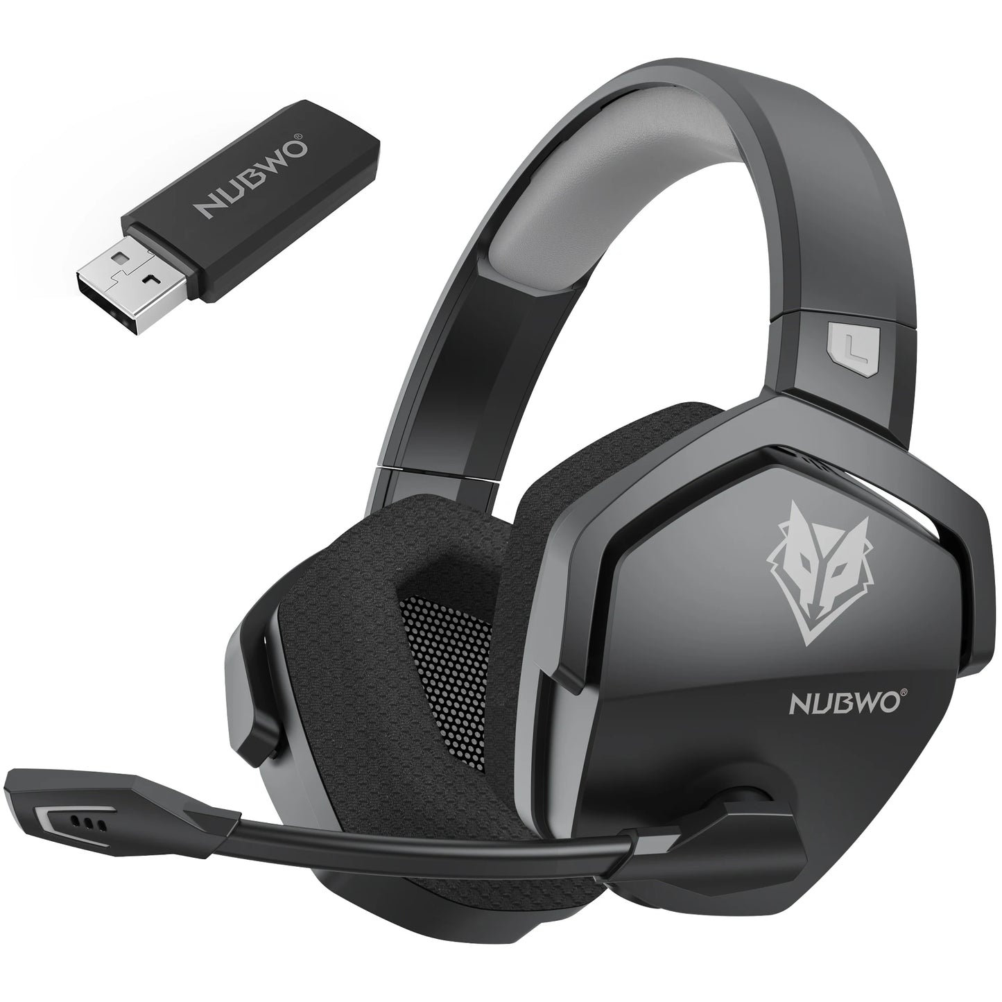 Auriculares inalámbricos dobles NUBWO G06 con micrófono para PS5, PS4, PC, móvil, Switch, auriculares inalámbricos Bluetooth de 2.4GHz
