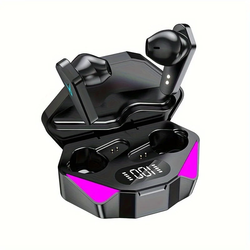 Casque Bluetooth sans fil avec affichage LED — qualité sonore HIFI, jeu, musique, sport