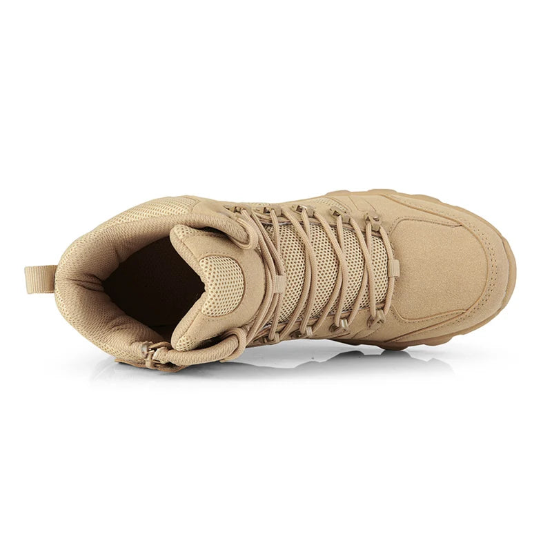 Tactiques améliorées bottes d'entraînement de Combat mâle en plein air Camping Anti-usure réponse rapide chaussures de randonnée pêche chasse baskets hommes