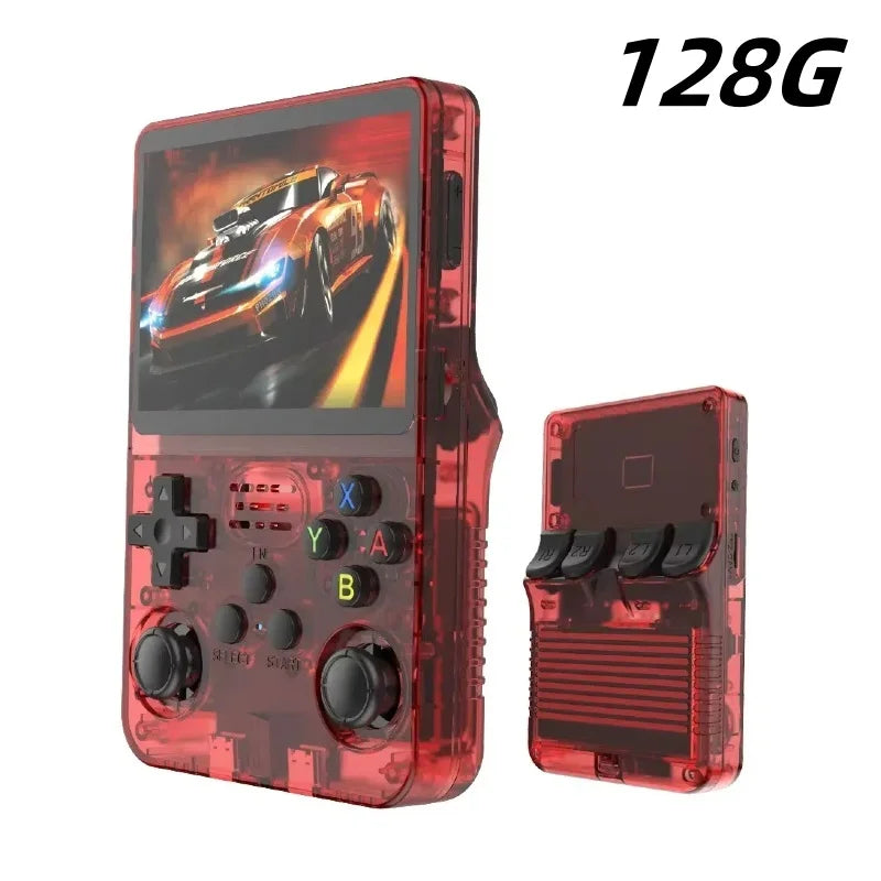 Console de jeu rétro portable — 3,5 pouces IPS, 15000+ jeux, système Linux, lecteur de poche, cadeau