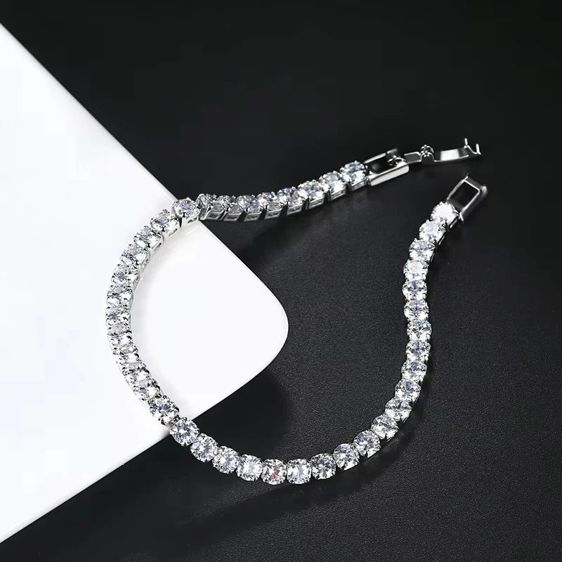 Luxury Princess Bracelet for Women, Gold Silver Color, Convenient, Birthday Gift, Jewelry, Wholesale, New Collection