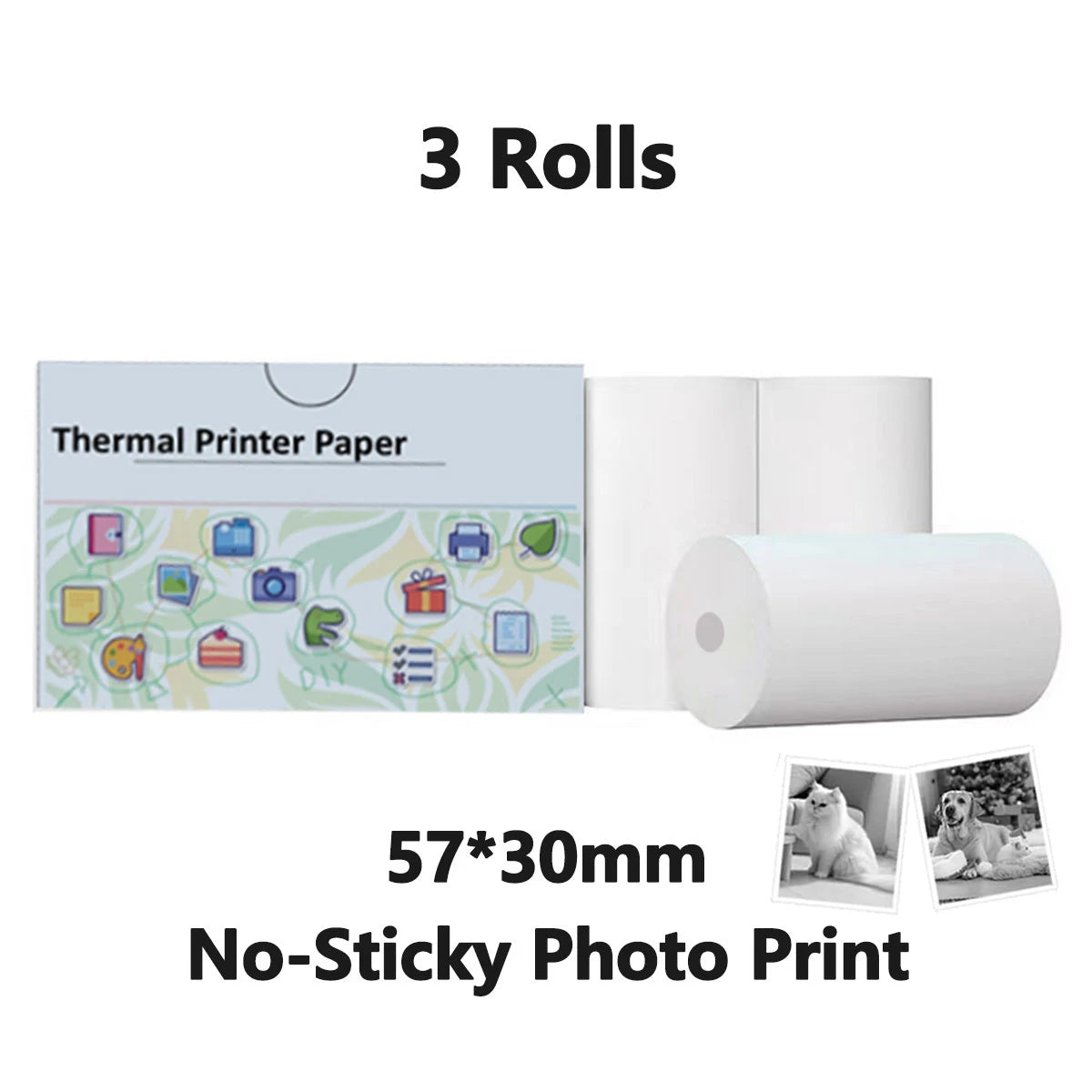Cámara de impresión instantánea, cámara multifuncional para niños pequeños con impresión de fotos instantánea, cámara digital de 2,4 pulgadas con pantalla HD para fotos