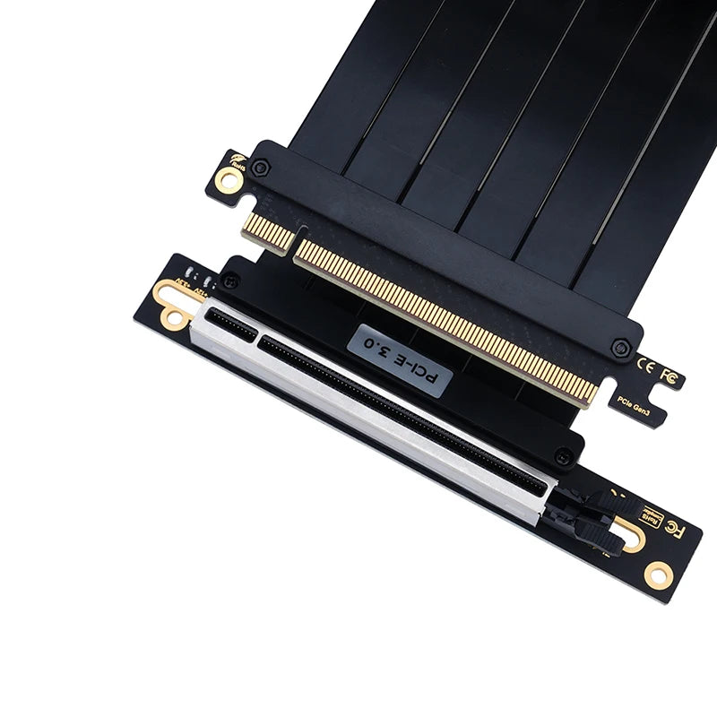 Câble Riser PCIE 3.0 X16, carte vidéo blindé EMI, extension Flexible haute vitesse, adaptateur PCI Express, rallonge GPU PCI-E Gen 3