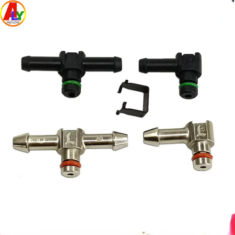 Tubo de retorno del inyector del motor diésel, conector de aceite de fuga tipo T/L para piezas 4JJ1 Denso Isuzu 4KH1 D-MAX 1 pieza 8973152312