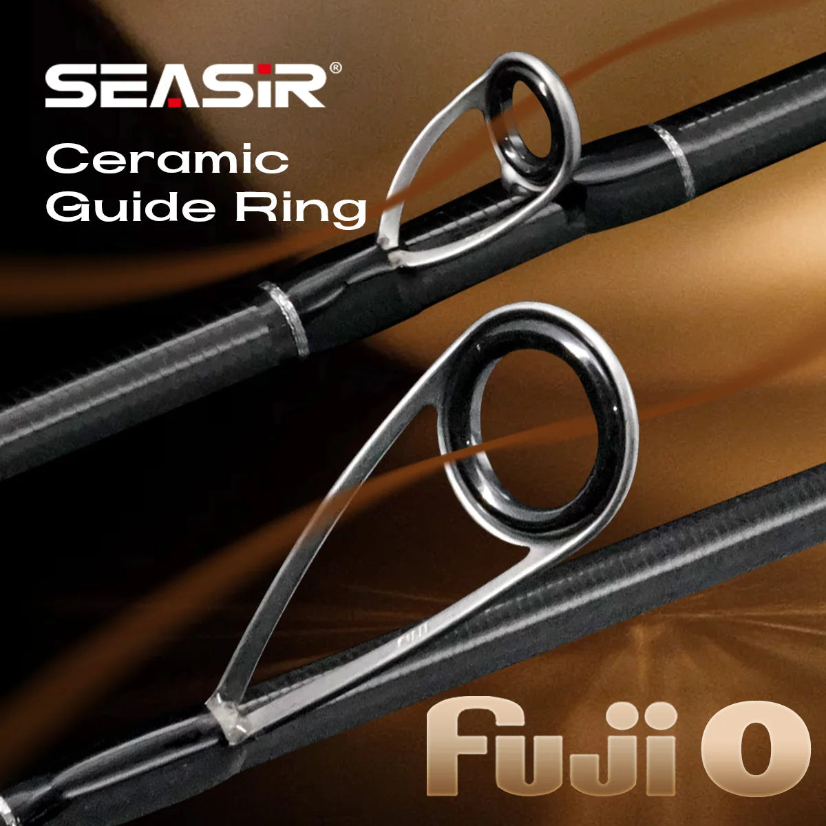 Seasir Salminus XF M/MH canne à pêche Spining & Casting FUJI O anneaux de guidage 1.83M glisser 7-9KG 4 pièces canne de voyage complète robuste