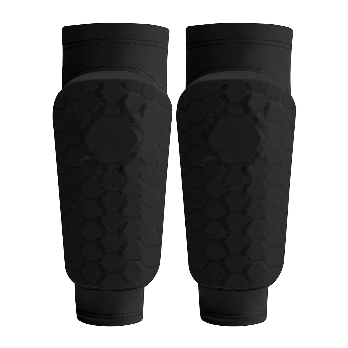 Protège-Tibias Football Enfant EVA Alvéolé — Silicone Antidérapant, Léger
