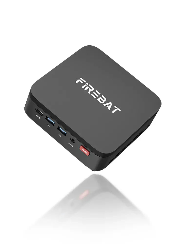 FIREBAT R3 MINI PC AMD Ryzen 5 7430U 6C/12T MAX 4.3GHz 16GB LPDDR4 RAM 512GB SSD WIFI6 BT5.2 Windows 11 Ordinateur de bureau