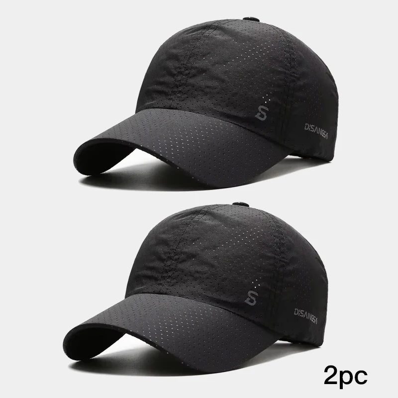 Casquette de course pour hommes, Design Original, fine, séchage rapide, respirant, langue de canard, plein air, soleil, pêche d'été, casquette de Baseball