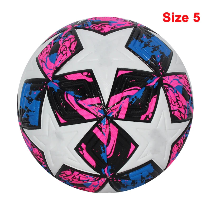 Ballon de Football PU Sans Couture Professionnel — Taille 4 ou 5, Match & Entraînement