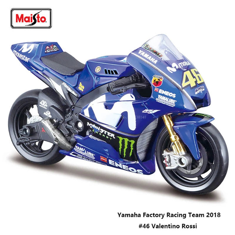 Modèle réduit moto GP 1:18 — champion 2023, alliage moulé, collection, cadeau jouet